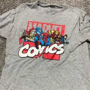 Marvel Comics gray T shirt